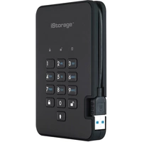 iStorage diskAshur 2® Disque dur externe 2,5" USB 3.1 (2è gén.) noir IS-DA2-256-1000-B iStorage diskAshur 2® Disque dur externe 2,5" USB 3.1 (2è gén.) noir IS-DA2-256-1000-B