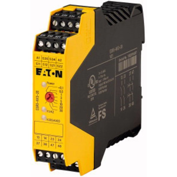Relais de sécurité ESR5-NV3-30 Eaton (l x H x P) 22.5 x 99 x 114.5 mm 1 pc(s) Relais de sécurité ESR5-NV3-30 Eaton (l x H x P) 22.5 x 99 x 114.5 mm 1 pc(s)