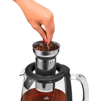 Profi Cook PC-WKS 1167 G Théière acier inoxydable, verre Profi Cook PC-WKS 1167 G Théière acier inoxydable, verre