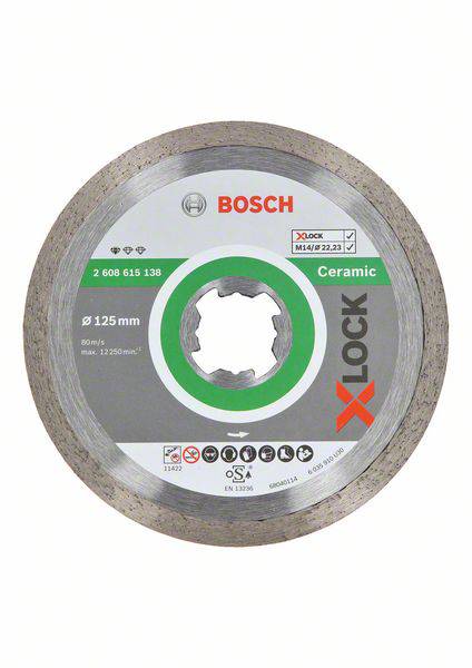 Bosch Accessories 2608615138 Disque à tronçonner diamanté Diamètre 125 mm 1 pc(s)