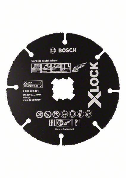 Bosch Accessories 2608619284 Disque à tronçonner 1 pièce 125 mm 1 pc(s)