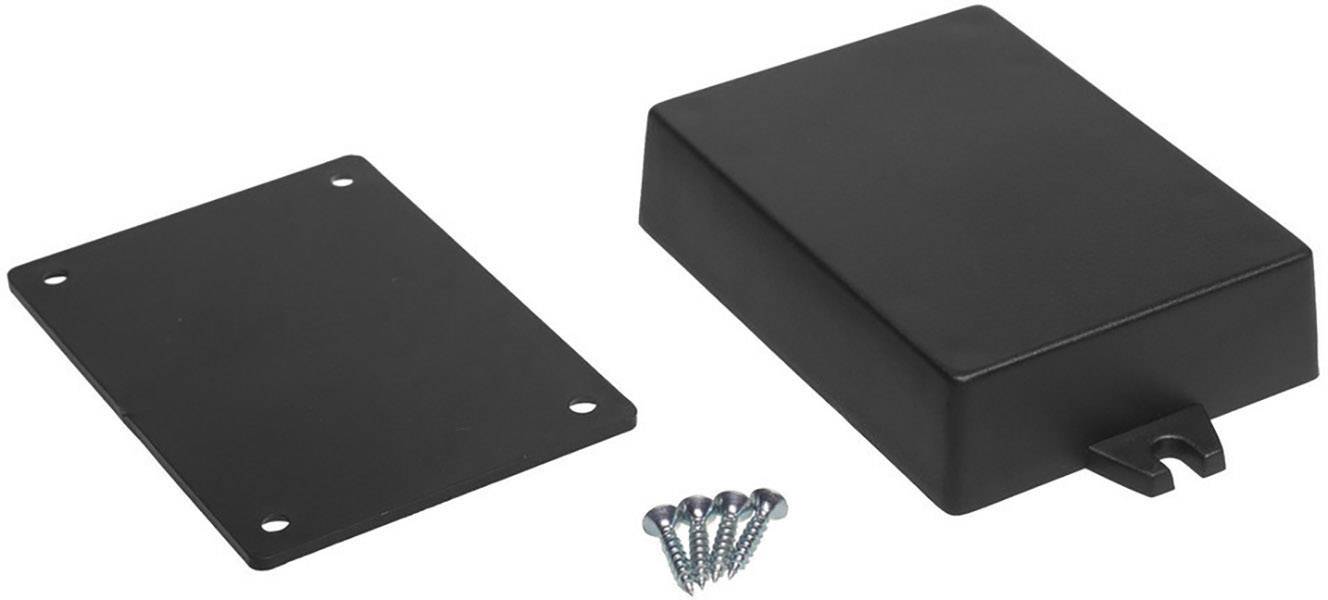 TRU COMPONENTS TC-7910916 Cloche à bride 90 x 65 x 22 ABS noir