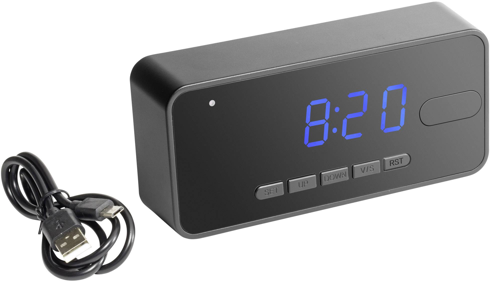 Technaxx 4800 Caméra de surveillance en forme d'horloge de table 1920 x 1080 Pixel