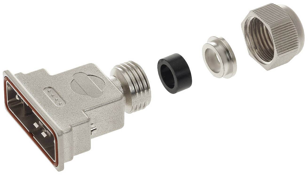 Capot Harting 09 67 037 0539 métal 1 pc(s)