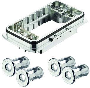 Embase à encastrer Harting 11126000302 1 pc(s)