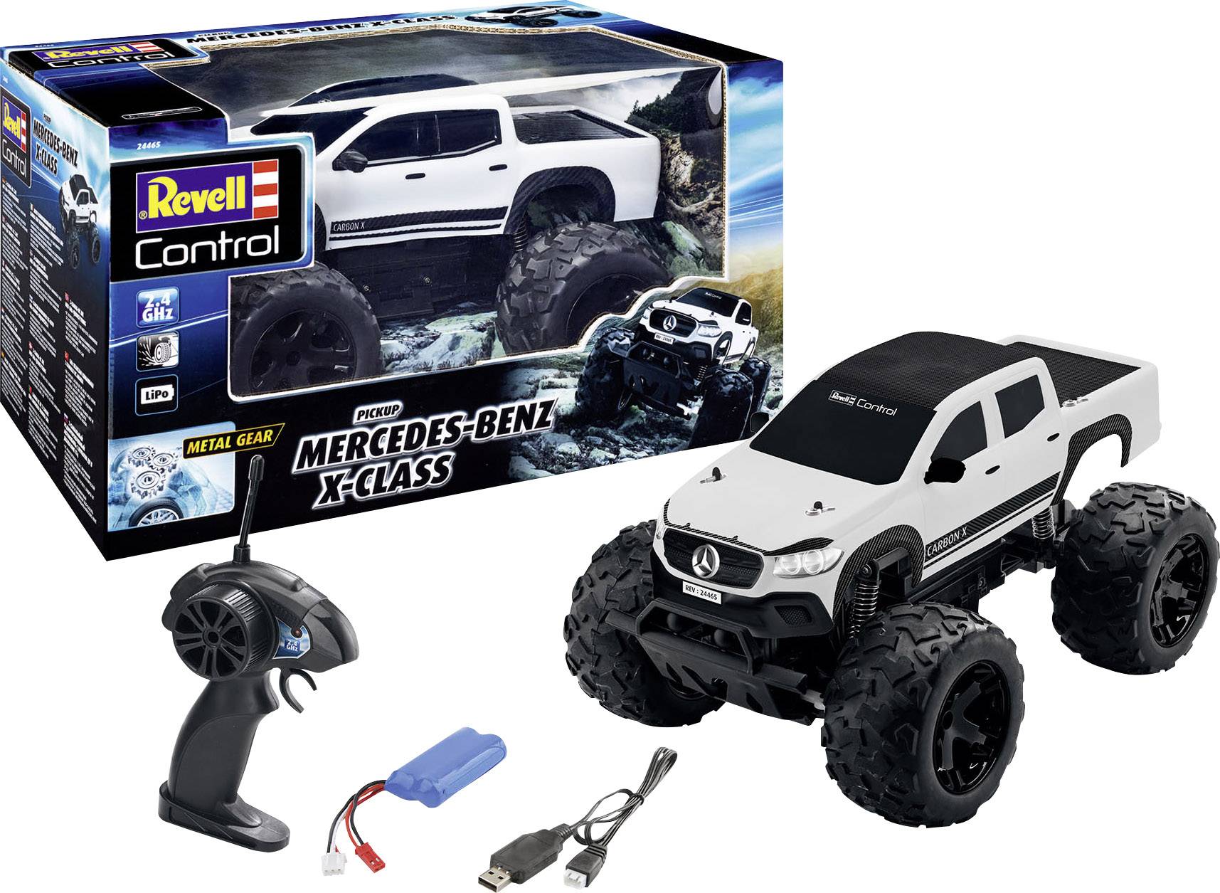 Revell Control 24465 Mercedes X-Class 1:18 Véhicule RC débutant électrique Véhicule tout-terrain