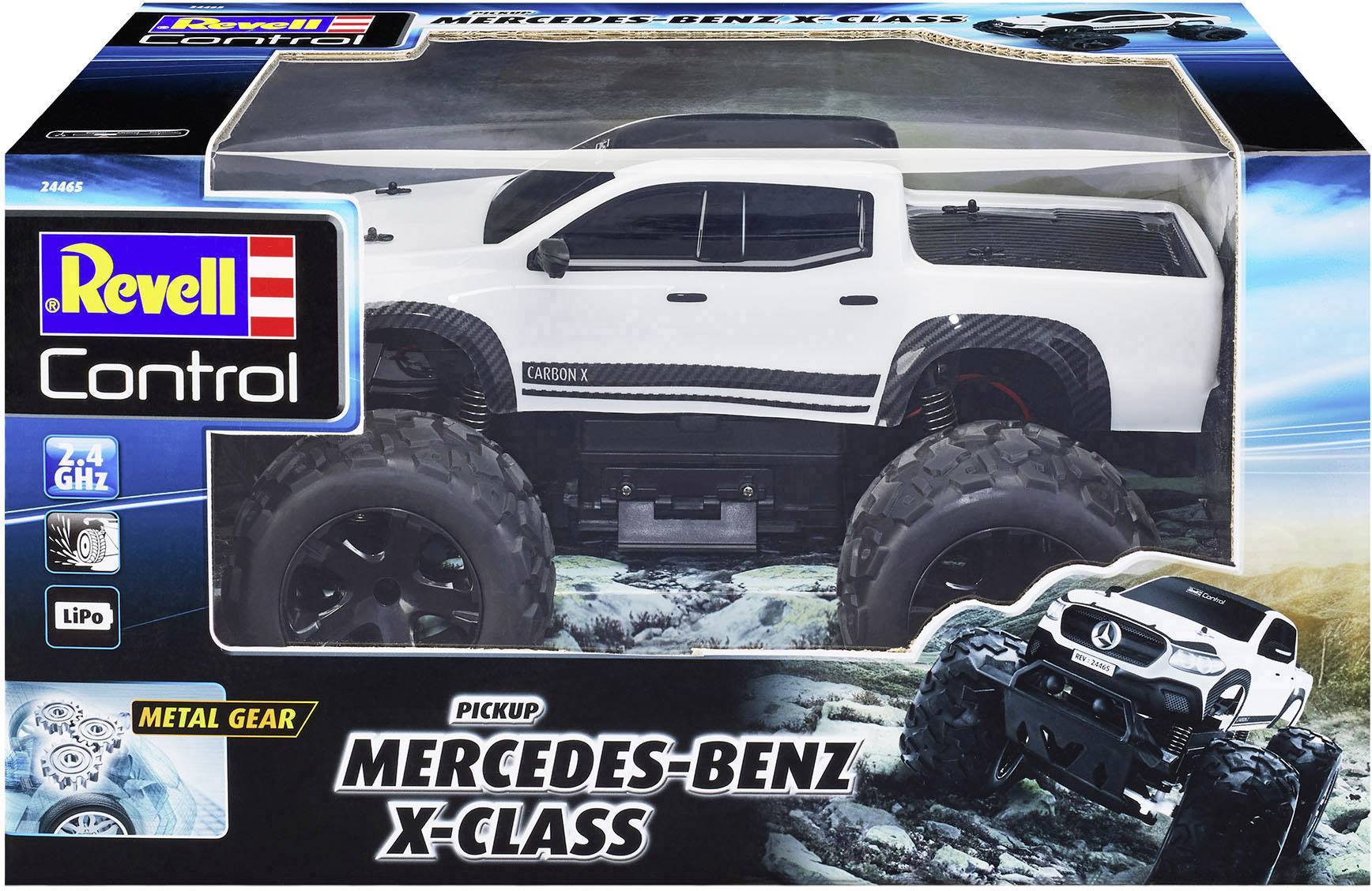 Revell Control 24465 Mercedes X-Class 1:18 Véhicule RC débutant électrique Véhicule tout-terrain