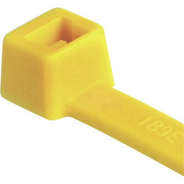 HellermannTyton 111-04805 T50R-PA66-YE Serre-câble 200 mm 4.60 mm jaune 100 pc(s) HellermannTyton 111-04805 T50R-PA66-YE Serre-câble 200 mm 4.60 mm jaune 100 pc(s)