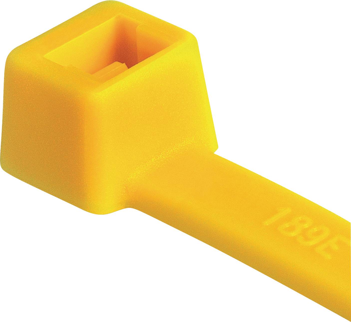 HellermannTyton 116-15014 T150R Serre-câble jaune 100 pc(s)