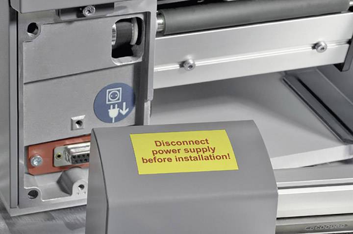 HellermannTyton 594-61102 TAG156LA4-1102-YE-1102-YE Etiquette pour impression laser