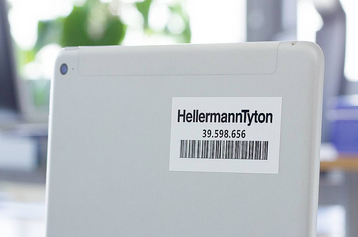 HellermannTyton 596-12157 TAG66TD1-1210-WH-1210-WH Etiquette pour impression laser