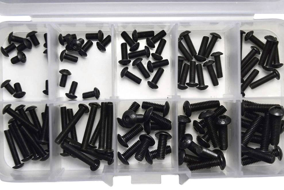 Absima 3020004 Pièce de rechange Assortiment de 100 pièces à tête ronde