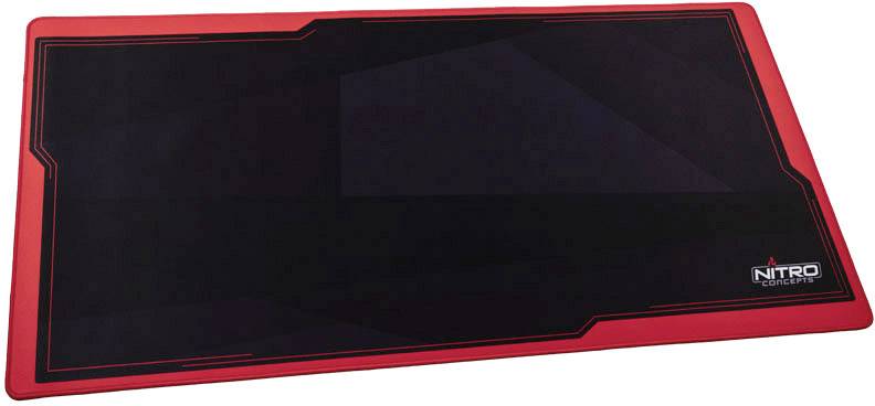 Tapis de souris de gaming Nitro Concepts DM12 noir, rouge