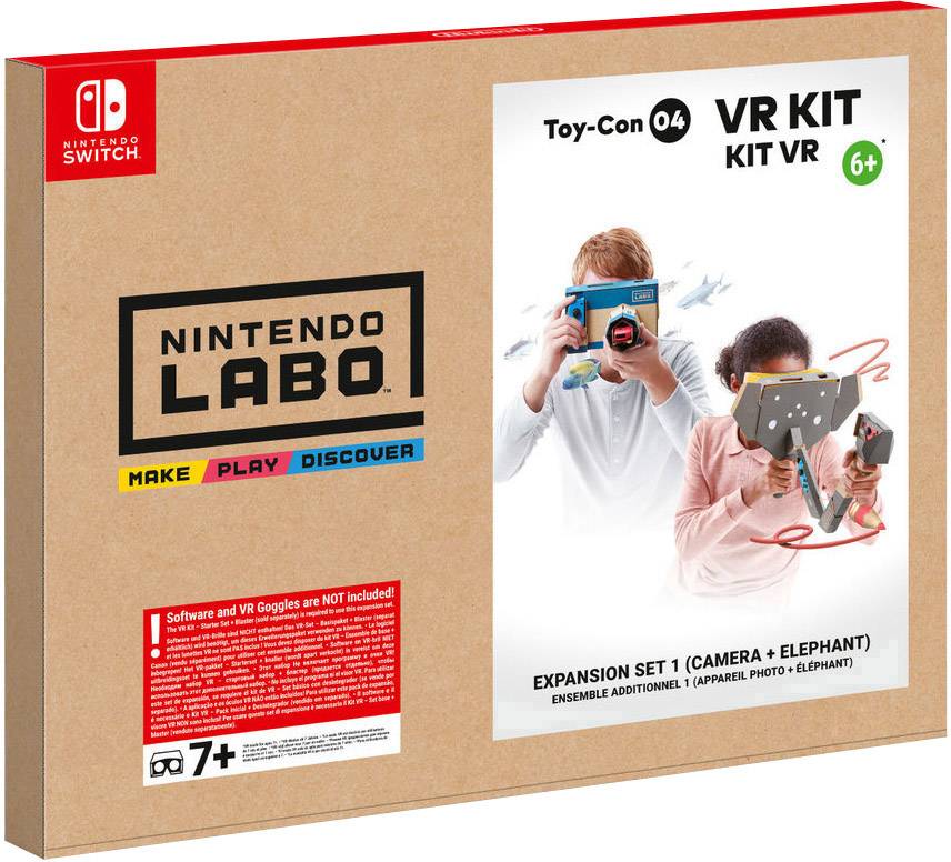 Nintendo LABO: TOY-CON 04: ERWEIT.1 (KAMERA+ELEFANT) Zubehör-Set Switch