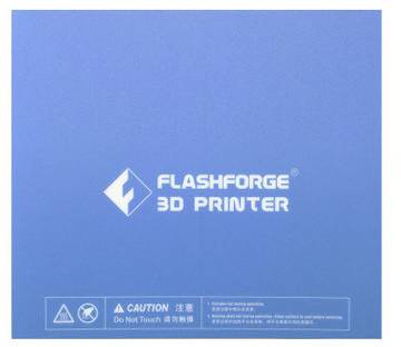 Flashforge Film pour lit d’impression Adapté pour (imprimante 3D): FlashForge Guider II, Flashforge Guider IIS