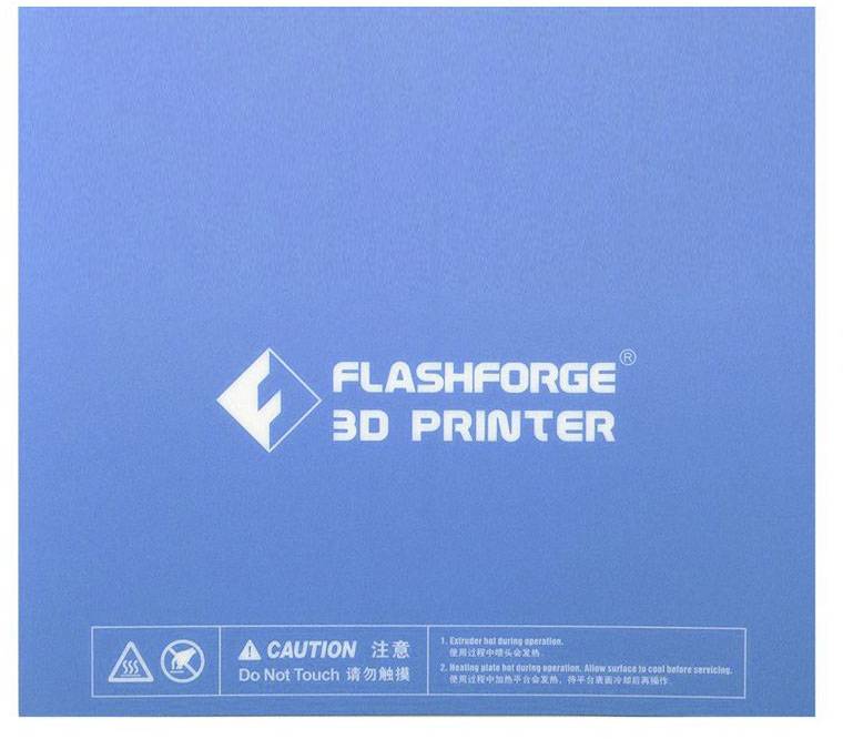Flashforge Film pour lit d’impression Adapté pour (imprimante 3D): FlashForge Guider II, Flashforge Guider IIS