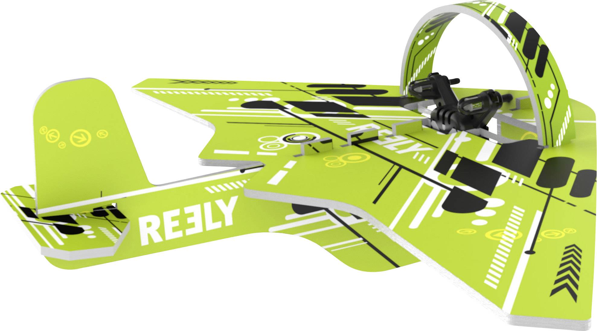 Reely 2in1 Droneglider Drone quadricoptère prêt à voler (RtF) débutant