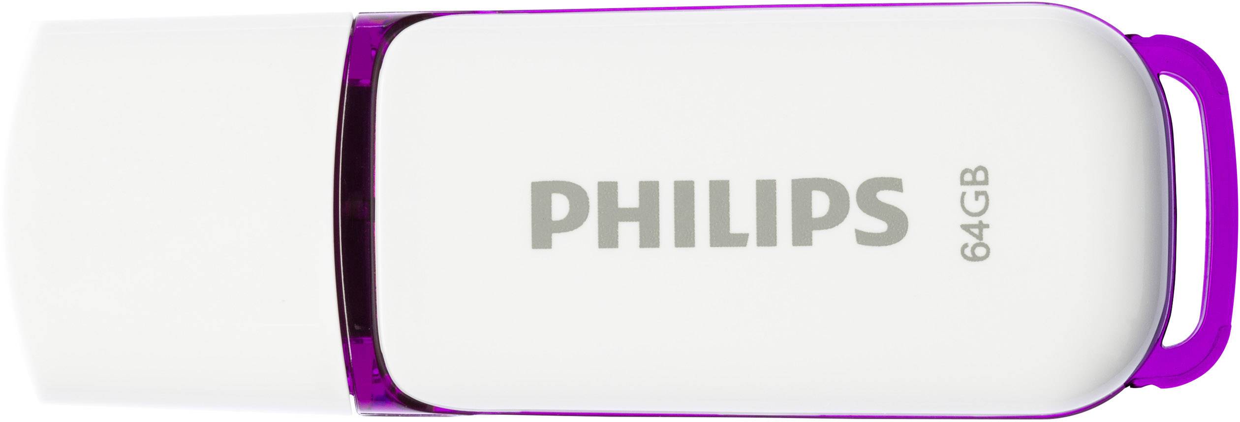 Philips SNOW Clé USB 64 GB violet FM64FD70B/00 USB 2.0