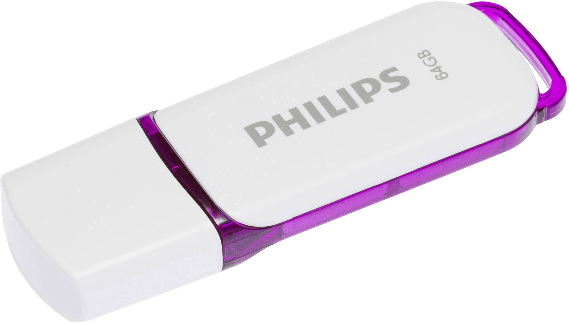 Philips SNOW Clé USB 64 GB violet FM64FD70B/00 USB 2.0