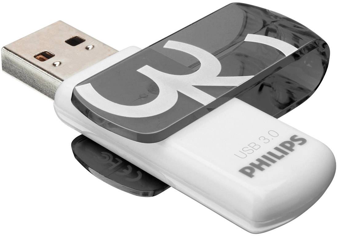 Philips VIVID Clé USB 32 GB gris FM32FD00B/00 USB 3.2 (1è gén.) (USB 3.0)