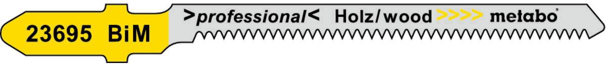 Metabo 623695000 5 lames de scie sauteuse Metabo, bois 57 5 pc(s)