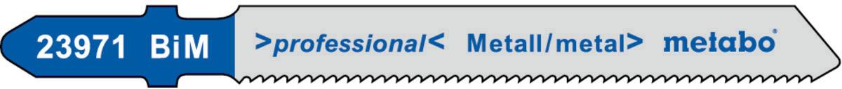 Metabo 623971000 5 lames de scie sauteuse Metabo, métallique 51 5 pc(s)