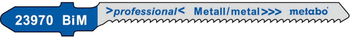 Metabo 623970000 5 lames de scie sauteuse Metabo, métallique 57 5 pc(s)