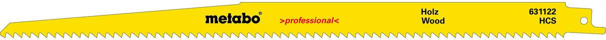Metabo 631122000 Lames de scie sabre Metabo 2, bois 300 2 pc(s)