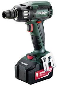 Metabo SSW 18 LTX 400 BL 602205500 Clé à chocs sans fil 18 V Nombre d’accus fournis 2 4 Ah Li-Ion + 2 batteries, + accessoires