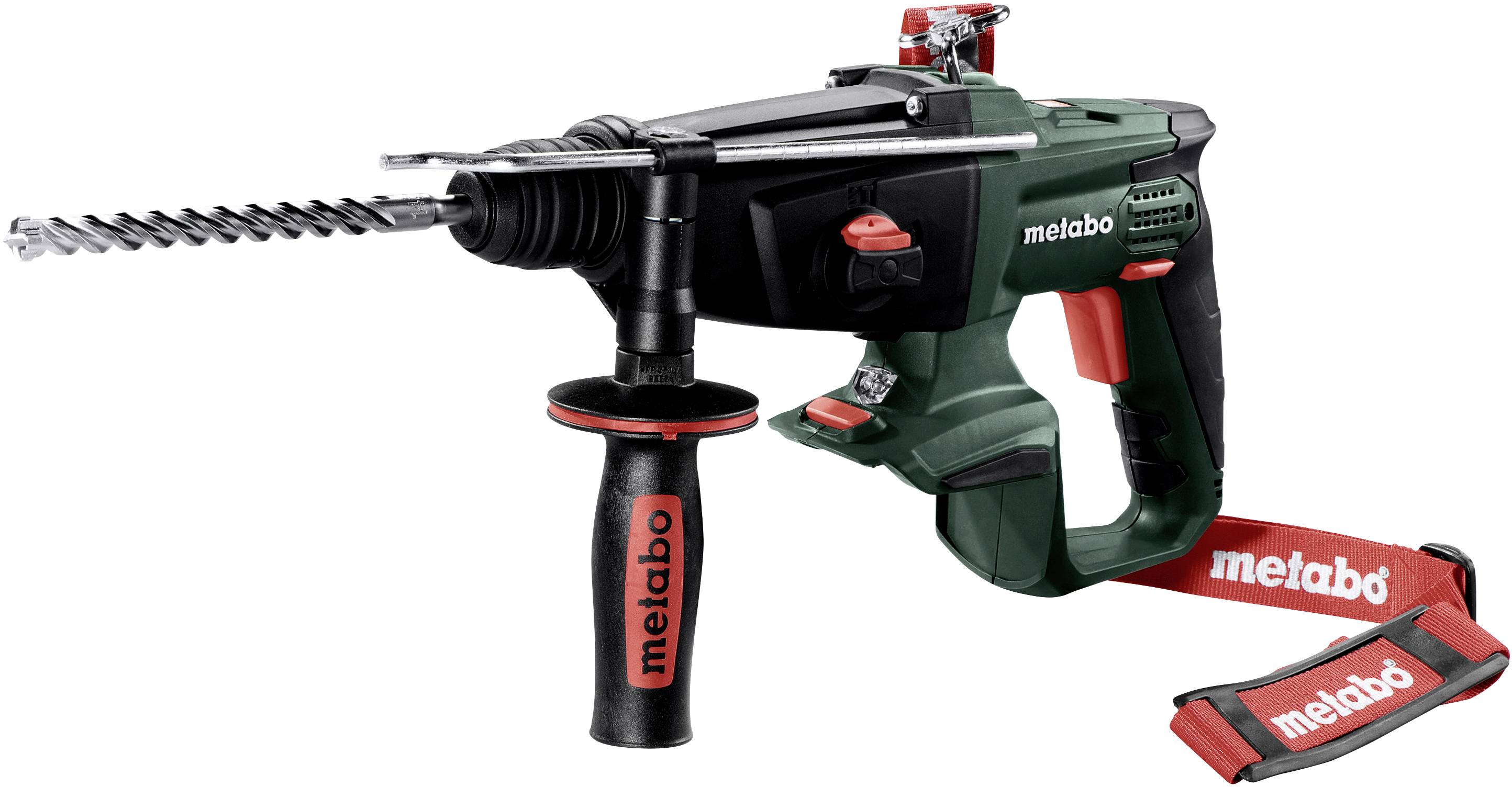 Metabo KHA 18 LTX -Marteau perforateur-burineur sans fil LiHD sans batterie, + accessoires