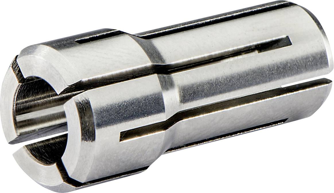 Pince de serrage métallique à plusieurs rainures destinée à maintenir des outils ou des pièces dans des mandrins de perceuse et des fraiseuses.