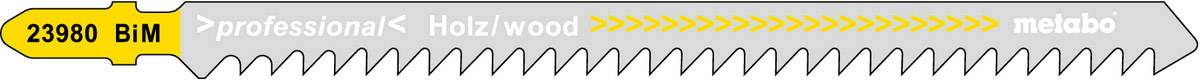 Metabo 623980000 5 lames de scie sauteuse Metabo, bois 126 5 pc(s)