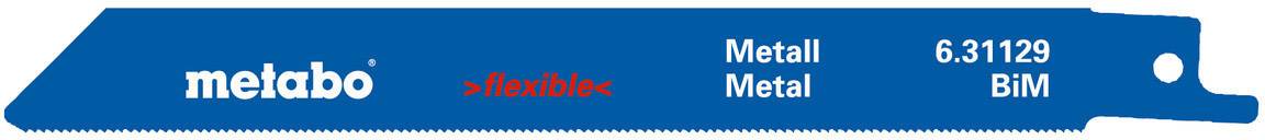 Metabo 631129000 Metabo 2 lames de scie sabre, métal 150 2 pc(s)