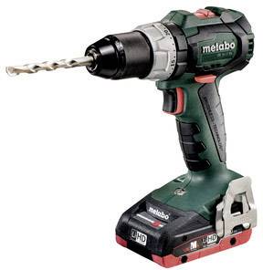 Metabo SB 18 LT BL -Perceuse à percussion sans fil + 2 batteries, + accessoires, + mallette