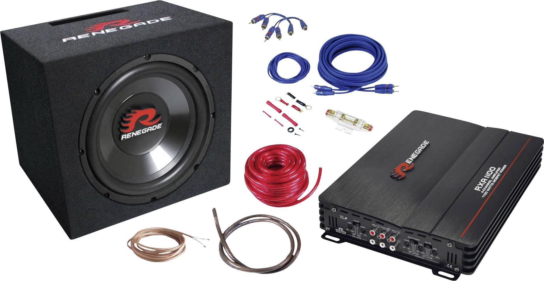 Renegade RBK1100XL set Hi-Fi pour voiture