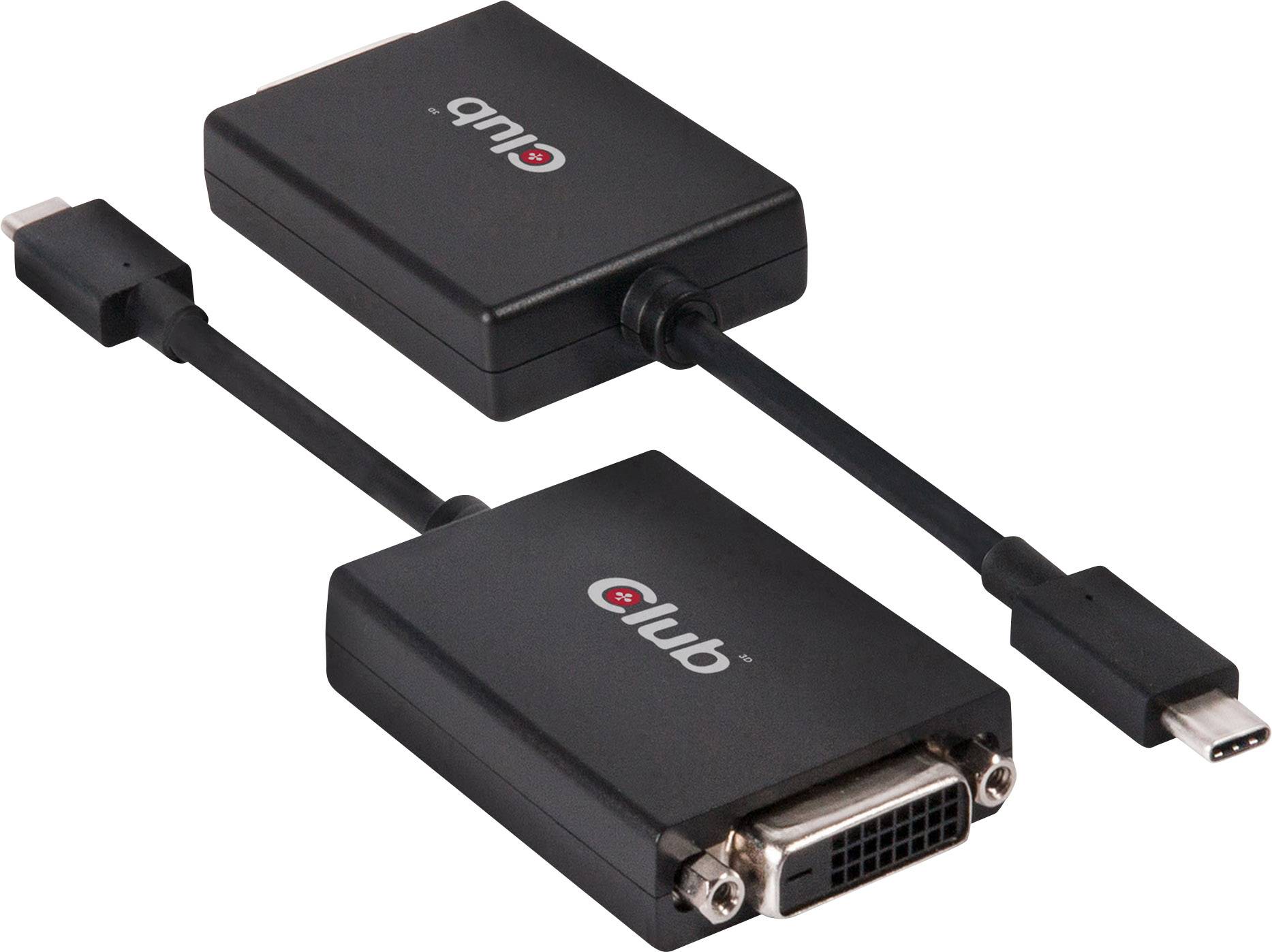club3D CAC-1508 USB Adaptateur noir