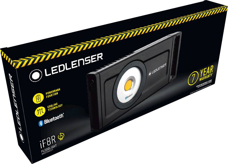 Ledlenser 502002 iF8R LED Lampe de travail à batterie 66 W 4500 lm
