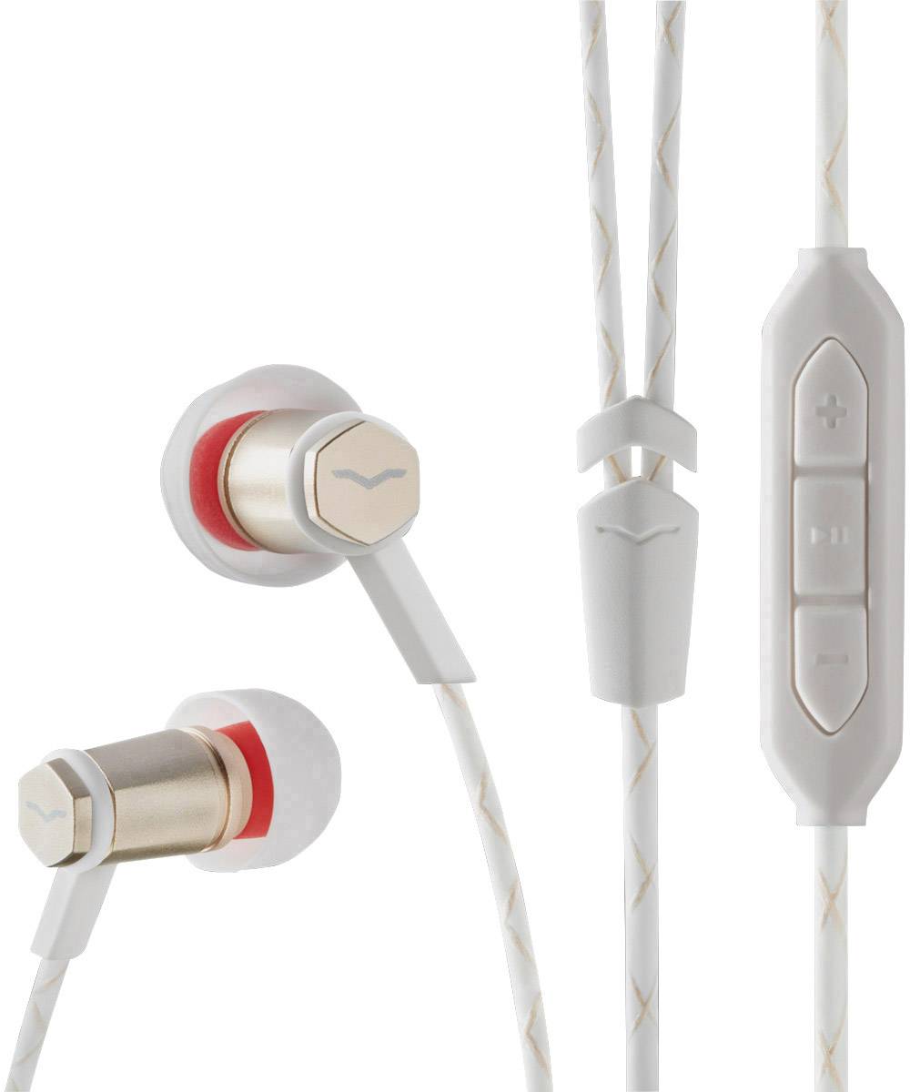 V Moda Forza Metallo Sport In Ear Kopfhörer In Ear High-Resolution Audio, Headset, Schweißresistent