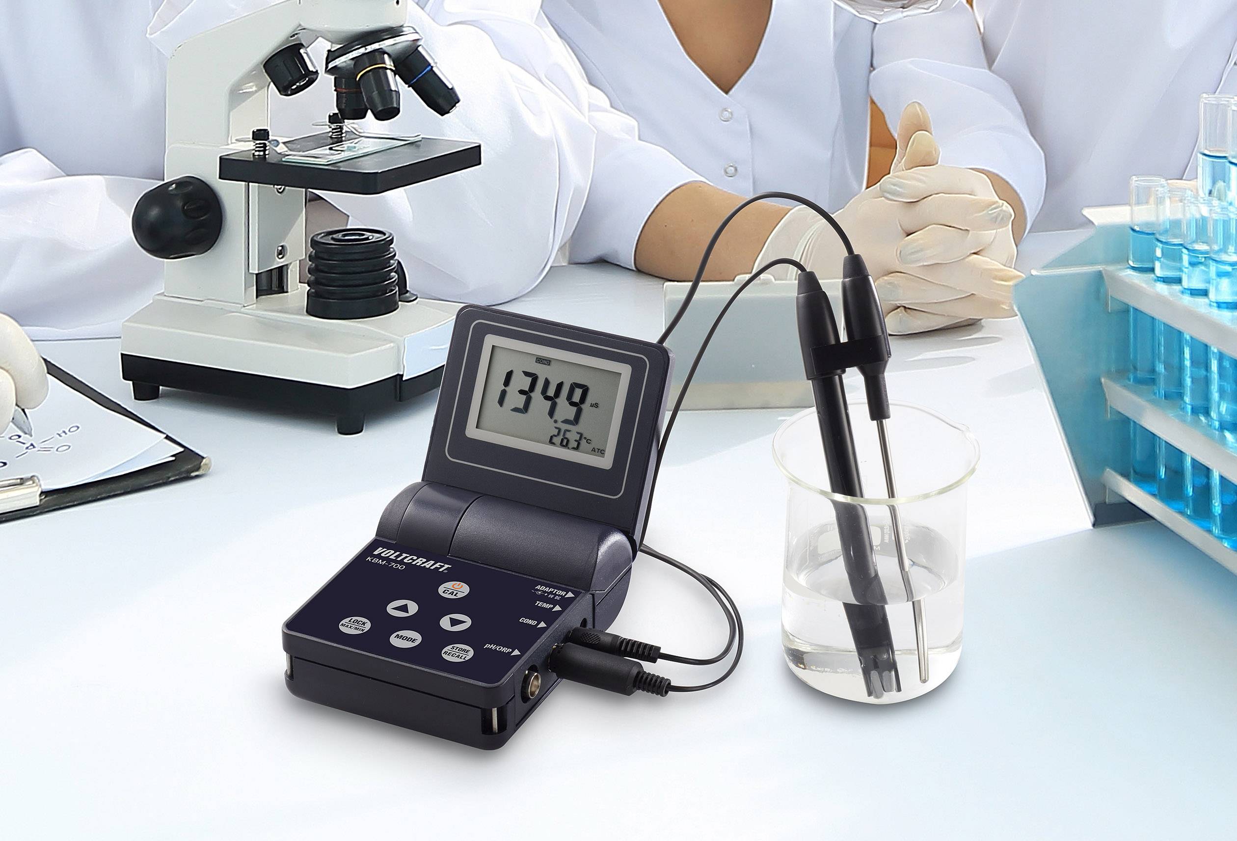 Electrode de conductivité de rechange pour KBM-700 VOLTCRAFT WQ-200 Sonde 1 pc(s)