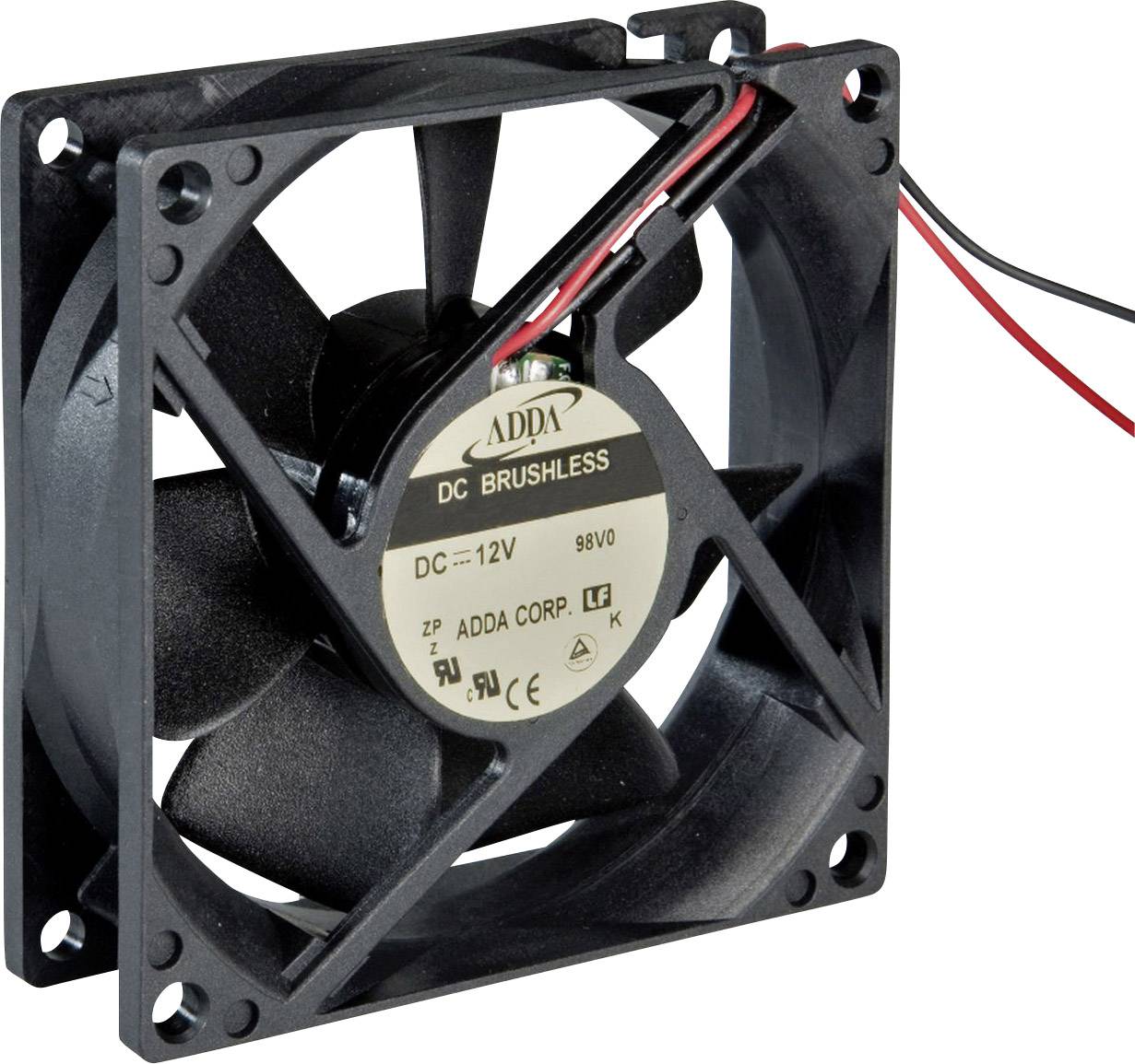 SEPA AS08024HB389300 Ventilateur axial 24 V/DC (L x l x H) 80 x 80 x 38 mm