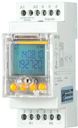 ENTES MCB-130 MCB-130 Relais temporisé multifonction 1 pc(s) Plage temporelle: 0.1 s - 9999 min