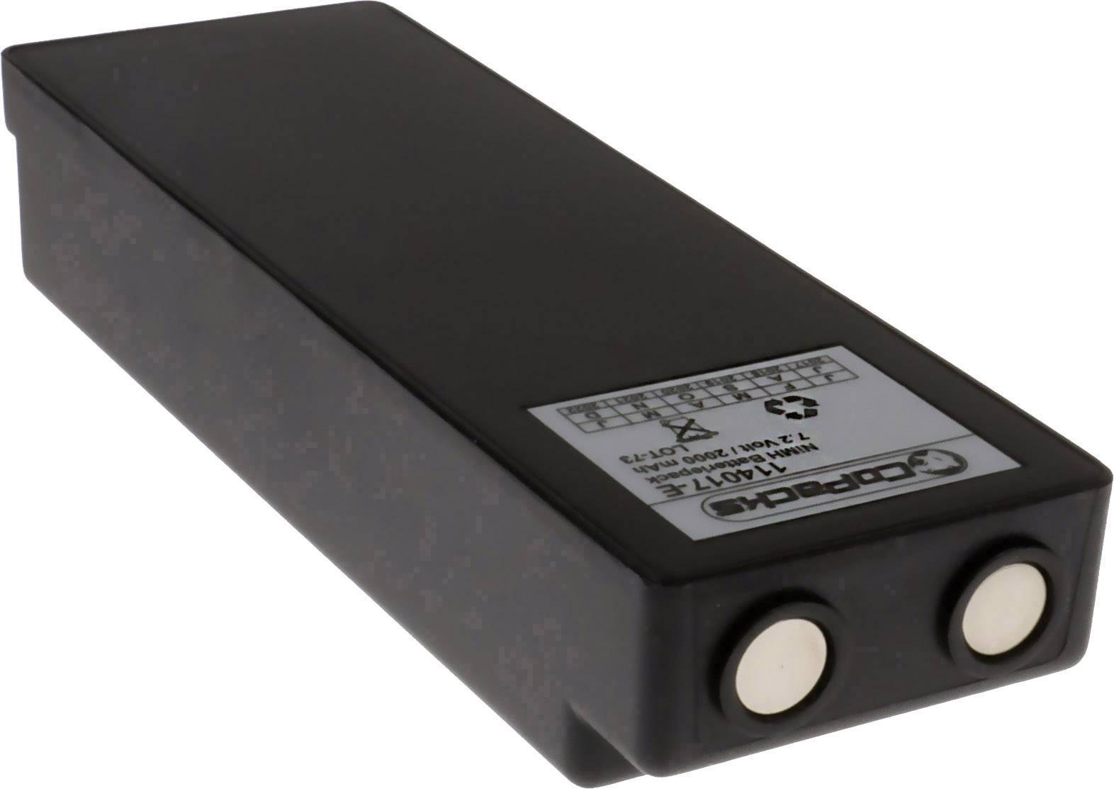 Copacks Batterie pour grue radiocommandée 7.2 V 2000 mAh