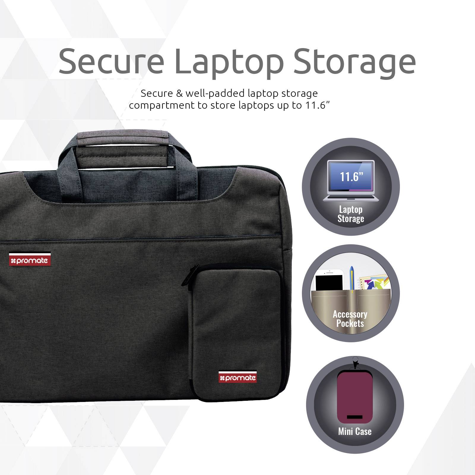 Pro Mate Laptoptasche Desire-S Schwarz Desire-S BK