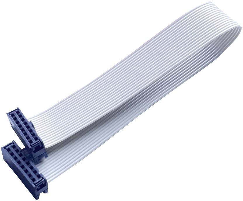 BKL Electronic 10120671 Câble en nappe Pas: 2.54 mm 16 x 0.08 mm² gris
