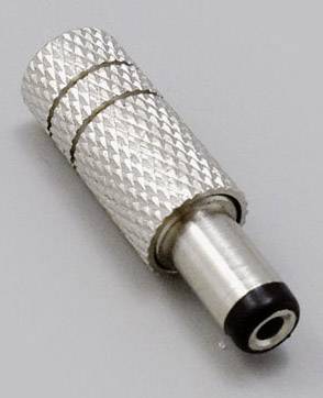 BKL Electronic 072687 Connecteur basse tension mâle, droit 5.50 mm 2.50 mm