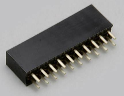 TRU COMPONENTS TC-2506361 Connecteur fil à carte Pas: 2 mm Nbr total de pôles: 36 Nbr de rangées: 2