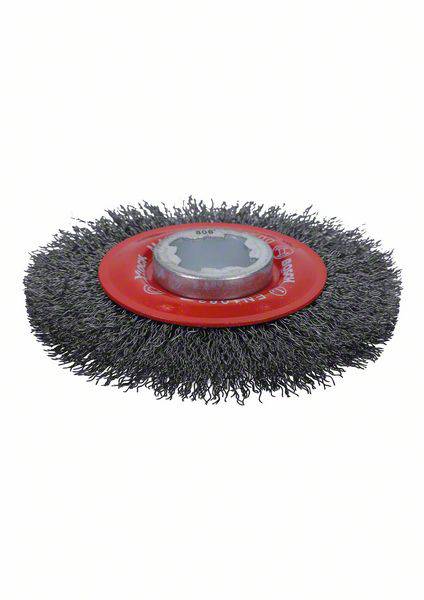 Bosch Accessories Brosse circulaire à fils ondulés Clean for Metal X-LOCK, 115 mm, 0,3 mm 2608620732 1 pc(s)