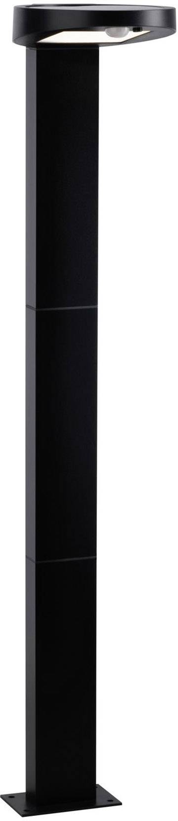 Paulmann 94249 Ryse Lampadaire d'extérieur solaire avec détecteur de mouvements 1.2 W blanc chaud anthracite