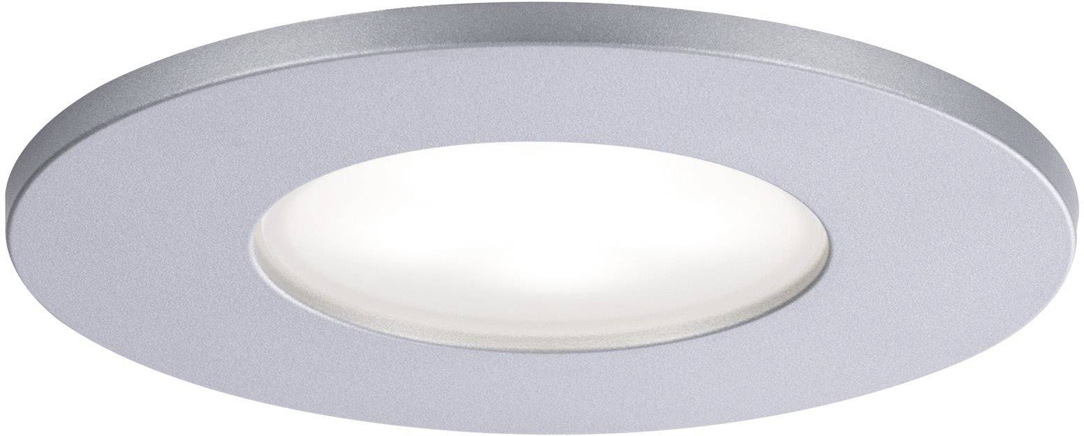 Spot LED encastrable pour salle de bains Paulmann Calla jeu de 3 18 W IP65 chrome (mat)