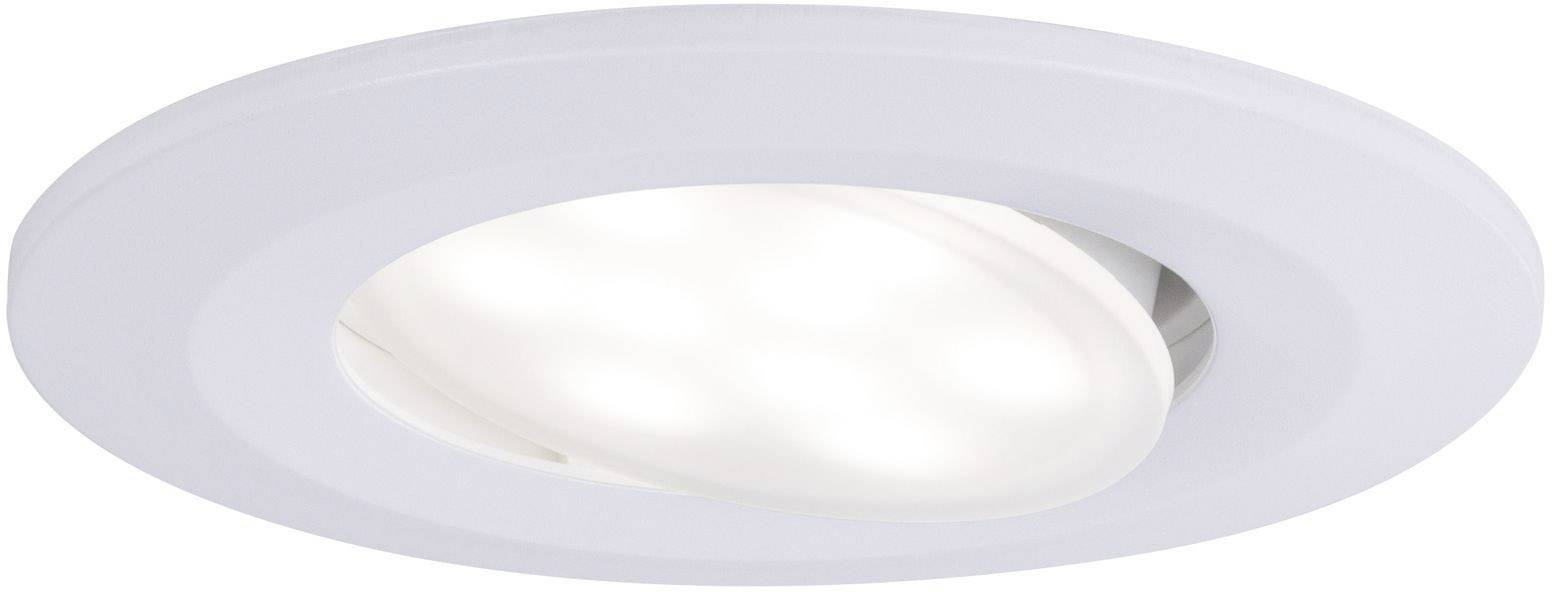 Paulmann Calla Spot LED encastrable pour salle de bains 6.5 W IP65 blanc mat
